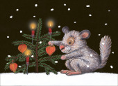 Baumschmuck Postkarte VE 10